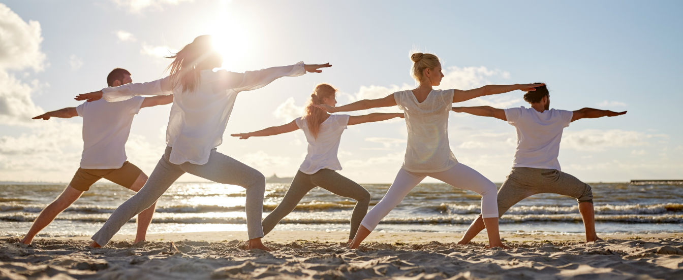 exercício controlo dor yoga